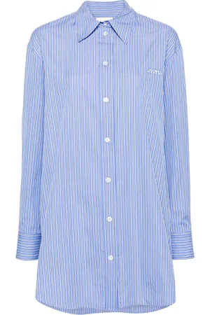 Isabel Marant Chemise Cylvany à logo brodé
