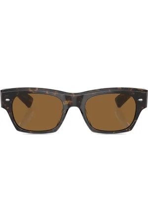 Oliver Peoples Lunettes de soleil Kasdan à monture carrée