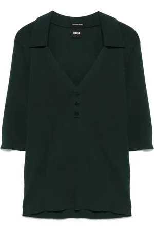 HUGO BOSS Polo en maille nervurée