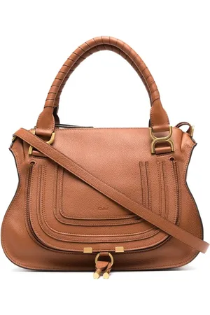 Chloé Sac à main Marcie en cuir grainé