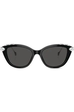 Swarovski Lunettes de soleil à monture papillon
