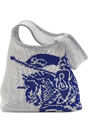 Burberry Sac Equestrian Knight en crochet
