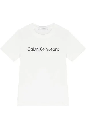 Calvin Klein T-shirt en coton à logo imprimé