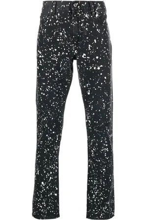 OFF-WHITE Jean skinny à rayures Diag