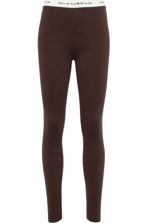 Sporty & Rich Legging à taille logo