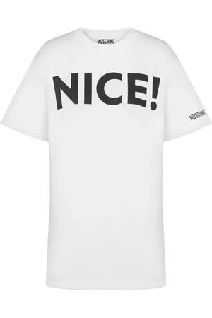 Moschino T-shirt à imprimé texte