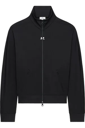 Courrèges Veste de sport à logo brodé