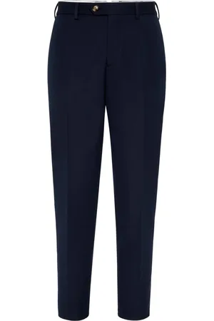 Brunello Cucinelli Pantalon fuselé à chevilles resserrées
