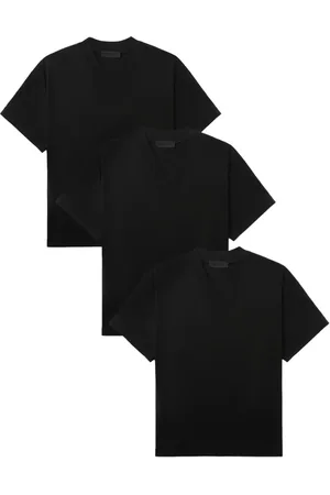 FEAR OF GOD Lot de trois t-shirts à col v