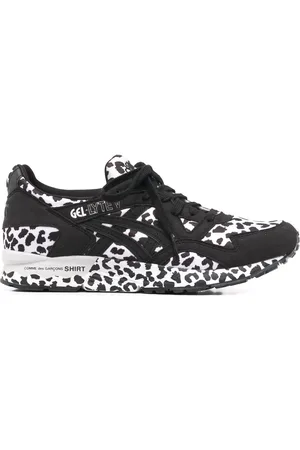 Comme des Garçons Baskets à imprimé léopard