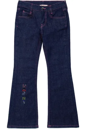Marni Short en coton mélangé à patch logo