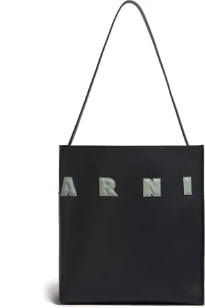 Marni Sac porté épaule à logo appliqué