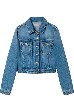 Twin-Set Veste en jean à poches à rabat