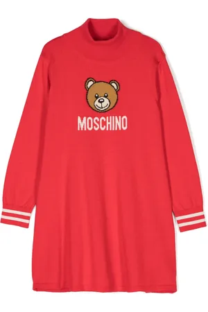 Moschino Robe à motif Teddy Bear