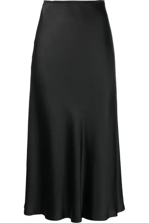 Maison Margiela Jupe mi-longue à fini satiné
