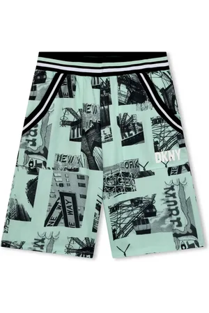 DKNY Bermuda à imprimé graphique