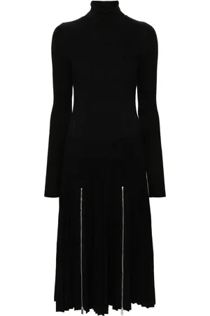 Burberry Robe à design plissé