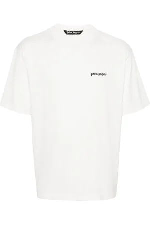 Palm Angels T-shirt en coton à logo brodé