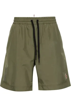 Moncler Short de course à patch logo