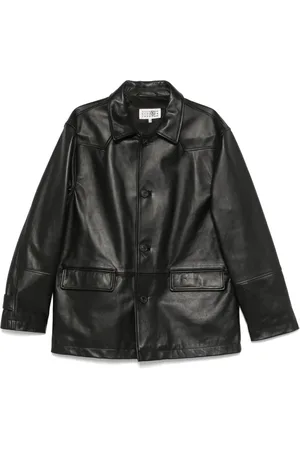 Maison Margiela Veste en cuir
