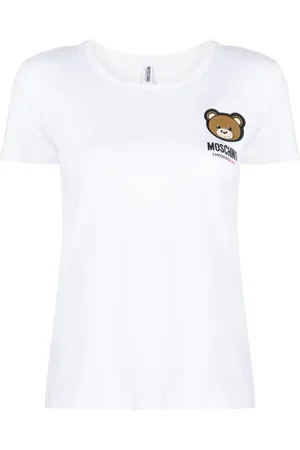 Moschino T-shirt à imprimé ourson
