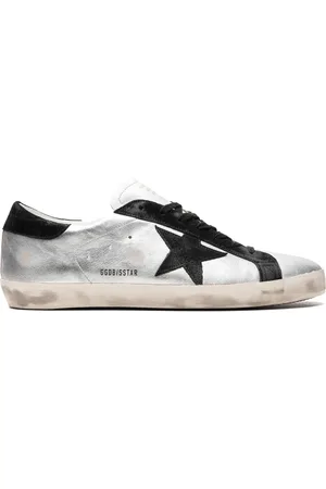 Golden Goose Baskets Super-Star à effet usé