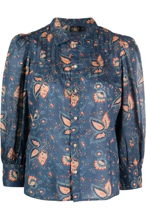 Ralph Lauren Chemise Stefanie en coton à fleurs