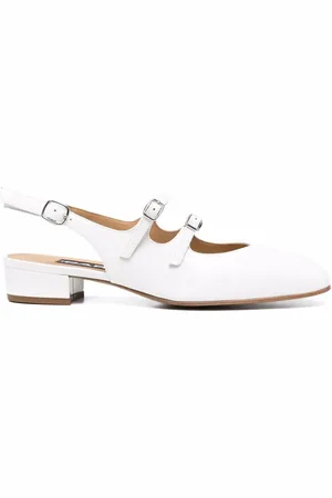 Carel Escarpins en cuir verni Peche à bride arrière