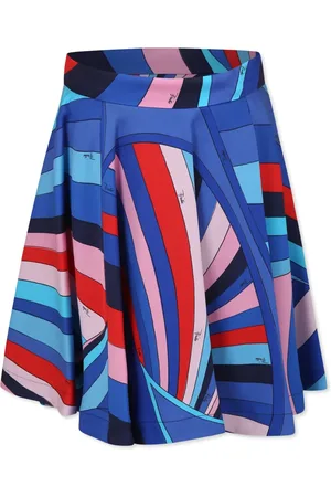 PUCCI Junior Jupe à motif abstrait imprimé