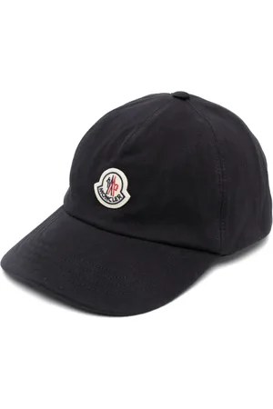 Moncler Casquette en coton à patch logo