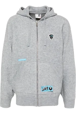 A Bathing Ape Cardigan zippé à logo