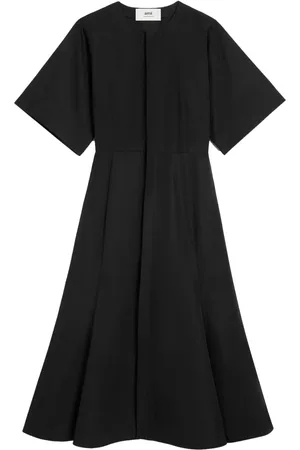 Ami Robe mi-longue à manches courtes