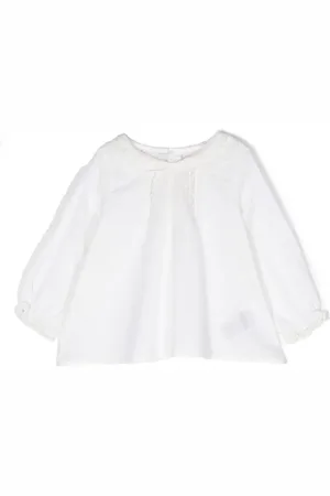 BONPOINT Blouse bordée de dentelle