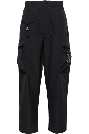 Izzue Pantalon cargo à logo imprimé