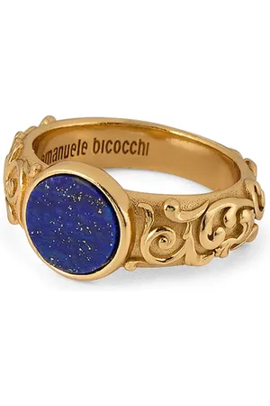 EMANUELE BICOCCHI Chevalière à design gravé