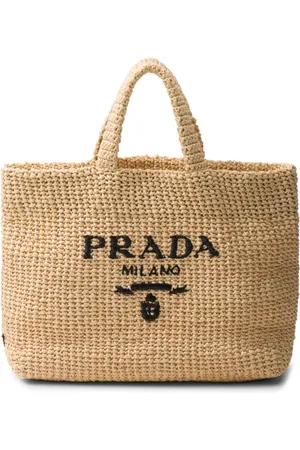 Prada Sac porté épaule à logo brodé