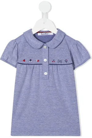 Familiar Polo à détail brodé