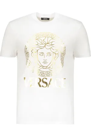 VERSACE T-shirt à patch logo
