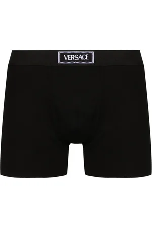 VERSACE Boxer nervuré 90s Logo