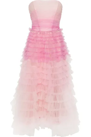 Ana Radu Robe en tulle à effet dégradé