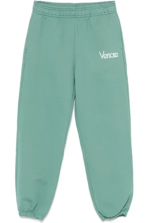 VERSACE Pantalon de jogging à logo brodé