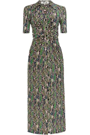 Diane von Furstenberg Robe Zoey à coupe mi-longue
