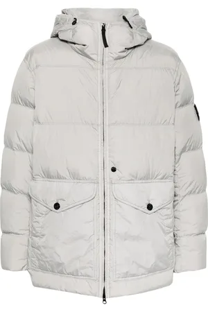 Stone Island Veste matelassée à patch Compass