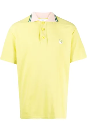 Maison Kitsuné Polo à patch logo