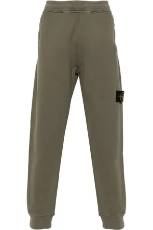 Stone Island Pantalon de jogging à patch logo