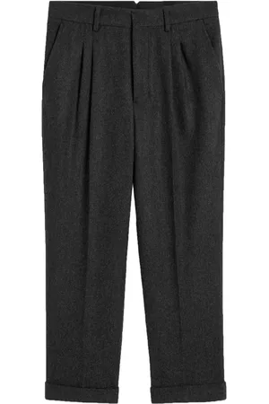 Ami Pantalon Carrot à coupe crop