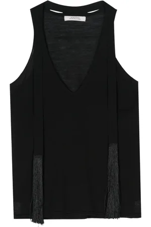 Dorothee Schumacher Haut en maille à franges