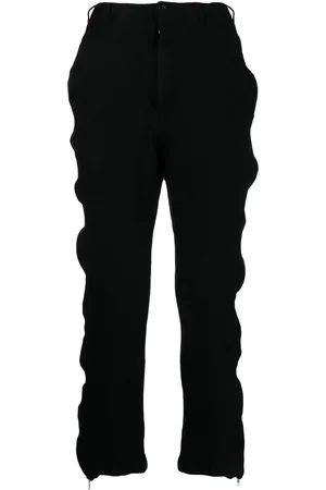Comme des Garçons Pantalon à détails de zips