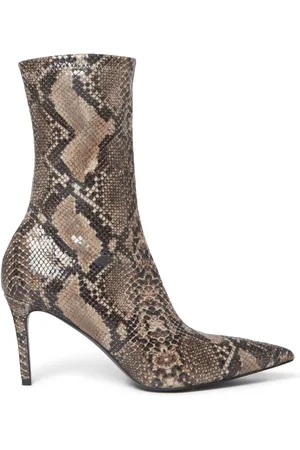 Stella McCartney Bottines Stella Iconic à imprimé python