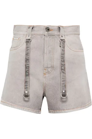 OFF-WHITE Short Laundry en jean